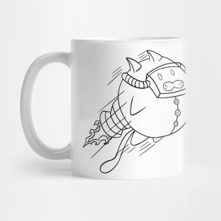 Cats can fly. Mug